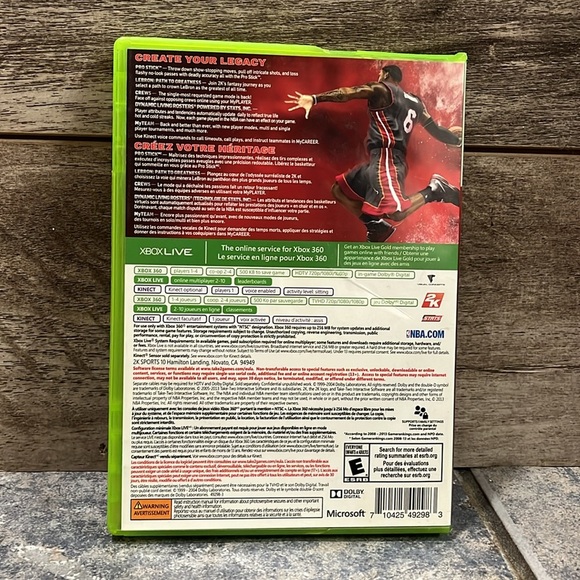 5 for $40 - NBA 14 Xbox 360 Game - Picture 5 of 5
